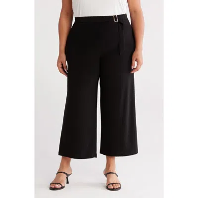 Anne Klein Belted Crop Palazzo Pants