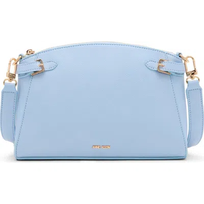 Anne Klein Belted Dome Crossbody Bag In Blue