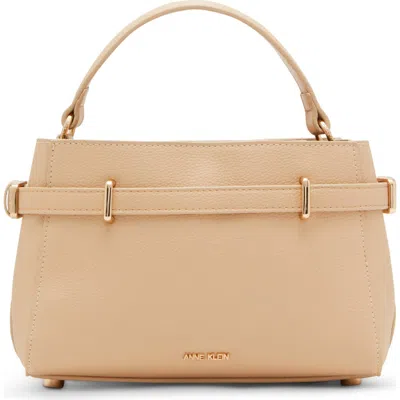 Anne Klein Belted Mini Satchel In Neutral