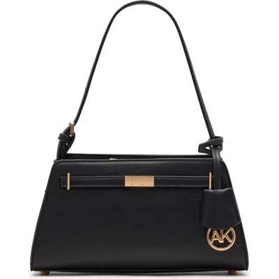 Anne Klein Belted Shoulder Bag In Black