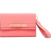 Anne Klein Belted Wallet On A Chain Crossbody Bag In Duaberry