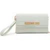 Anne Klein Belted Wallet On A Chain Crossbody Bag In Green