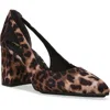 Anne Klein Women's Berkeley Block Heel Dress Pumps In Leopard