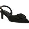 Anne Klein Women's Iva Pointed Toe Slingback Pumps In Black