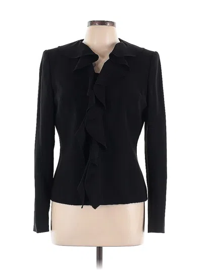 Pre-owned Anne Klein Blazer Jacket In Black