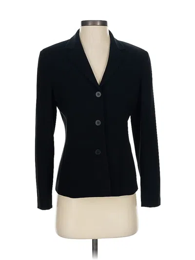 Pre-owned Anne Klein Blazer Jacket In Black