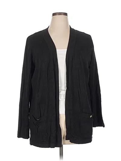 Pre-owned Anne Klein Blazer Jacket In Black