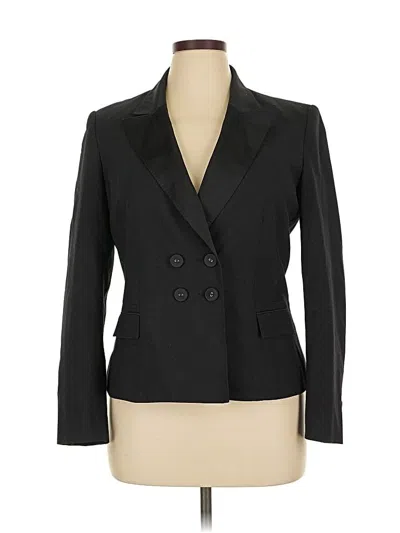 Pre-owned Anne Klein Blazer Jacket In Black