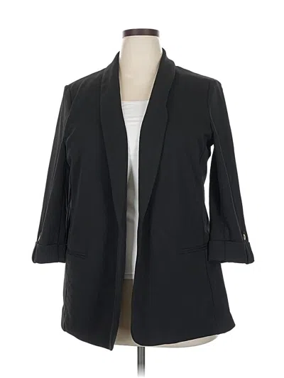 Pre-owned Anne Klein Blazer Jacket In Black