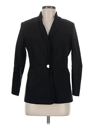 Pre-owned Anne Klein Blazer Jacket In Black