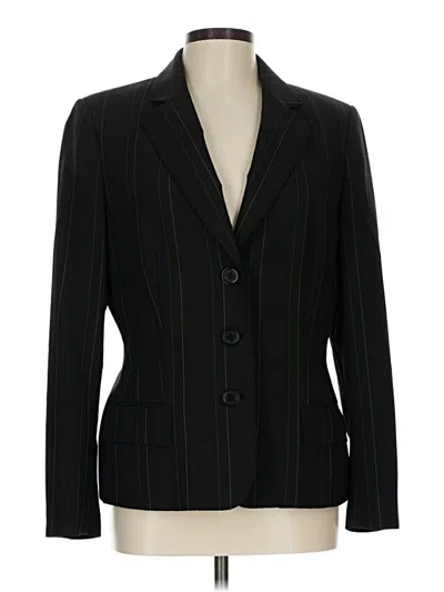 Pre-owned Anne Klein Blazer Jacket In Black