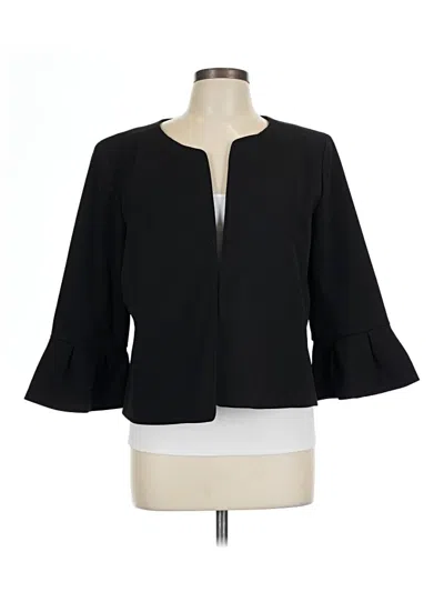 Pre-owned Anne Klein Blazer Jacket In Black