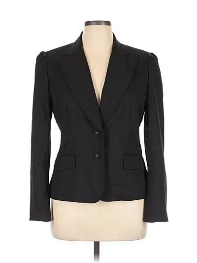 Pre-owned Anne Klein Blazer Jacket In Black