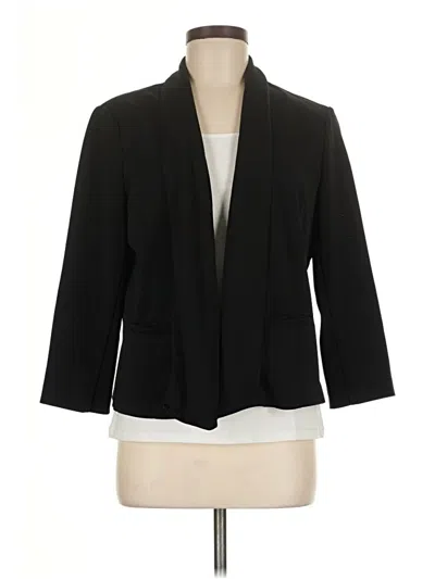 Pre-owned Anne Klein Blazer Jacket In Black