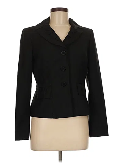 Pre-owned Anne Klein Blazer Jacket In Black