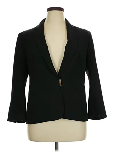 Pre-owned Anne Klein Blazer Jacket In Black