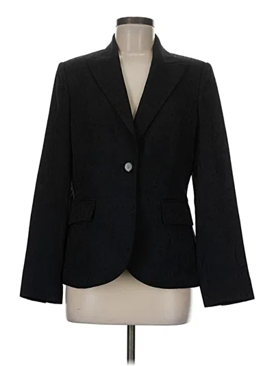 Pre-owned Anne Klein Blazer Jacket In Black