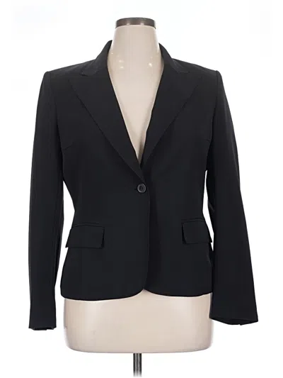 Pre-owned Anne Klein Blazer Jacket In Black
