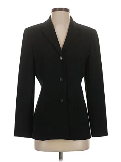Pre-owned Anne Klein Blazer Jacket In Black