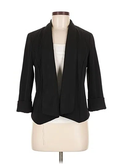 Pre-owned Anne Klein Blazer Jacket In Black