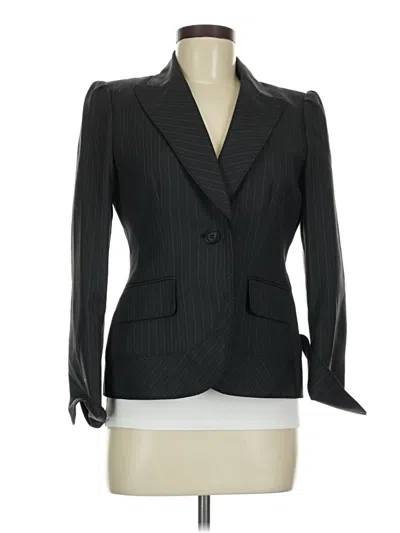 Pre-owned Anne Klein Blazer Jacket In Black