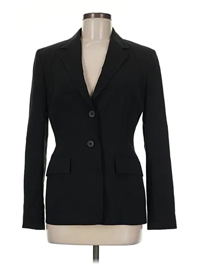 Pre-owned Anne Klein Blazer Jacket In Black