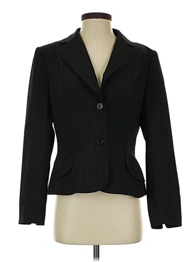 Pre-owned Anne Klein Blazer Jacket In Black