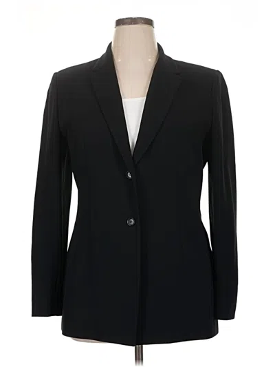 Pre-owned Anne Klein Blazer Jacket In Black