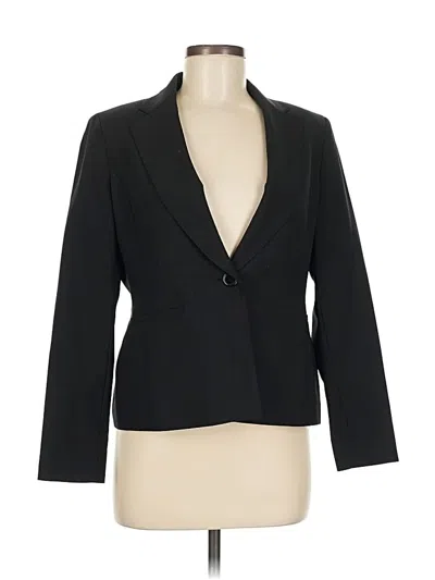 Pre-owned Anne Klein Blazer Jacket In Black