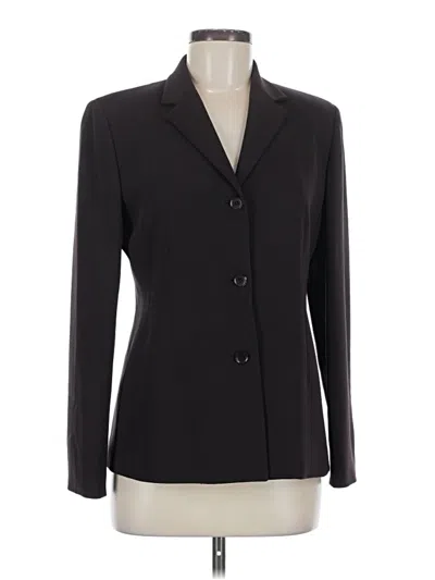 Pre-owned Anne Klein Blazer Jacket In Black