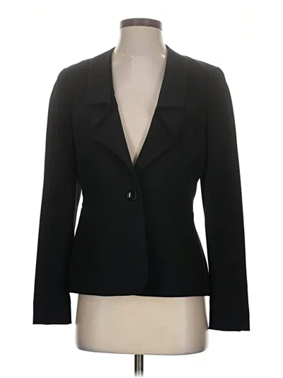 Pre-owned Anne Klein Blazer Jacket In Black