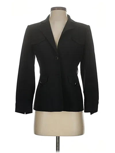 Pre-owned Anne Klein Blazer Jacket In Black