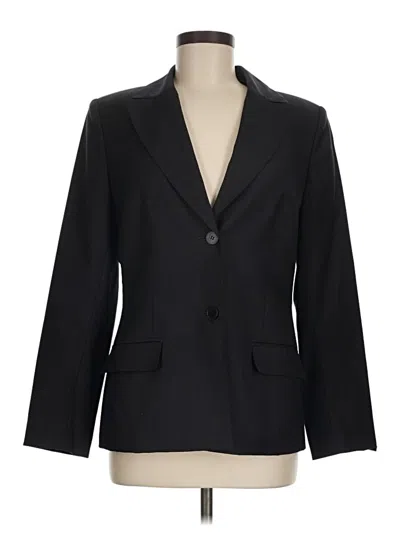 Pre-owned Anne Klein Blazer Jacket In Black