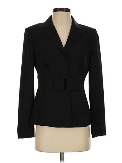 Pre-owned Anne Klein Blazer Jacket In Black