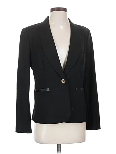 Pre-owned Anne Klein Blazer Jacket In Black