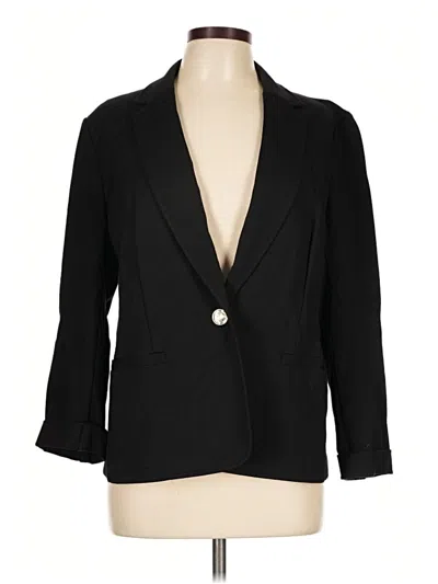 Pre-owned Anne Klein Blazer Jacket In Black