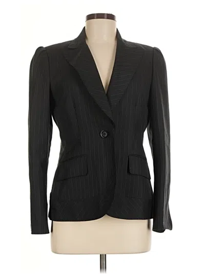 Pre-owned Anne Klein Blazer Jacket In Black