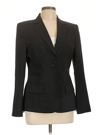 Pre-owned Anne Klein Blazer Jacket In Black