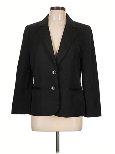 Pre-owned Anne Klein Blazer Jacket In Black