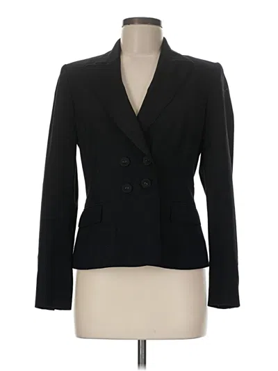 Pre-owned Anne Klein Blazer Jacket In Black