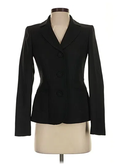 Pre-owned Anne Klein Blazer Jacket In Black
