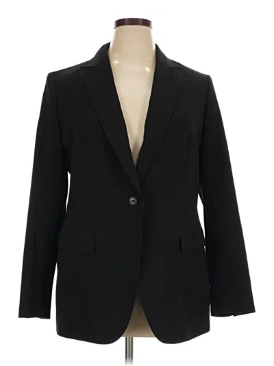 Pre-owned Anne Klein Blazer Jacket In Black