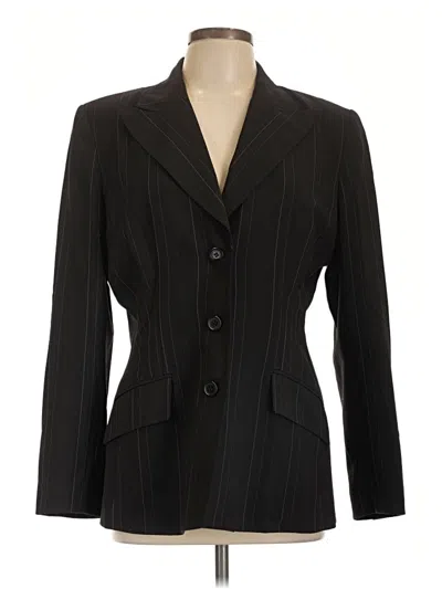 Pre-owned Anne Klein Blazer Jacket In Black