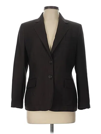 Pre-owned Anne Klein Blazer Jacket In Black