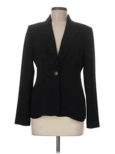 Pre-owned Anne Klein Blazer Jacket In Black