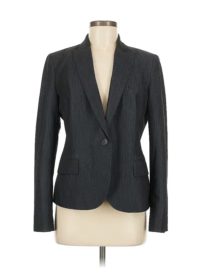 Pre-owned Anne Klein Blazer Jacket In Blue