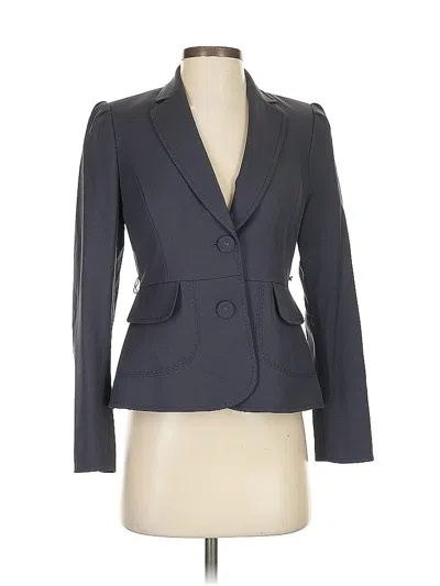 Pre-owned Anne Klein Blazer Jacket In Blue