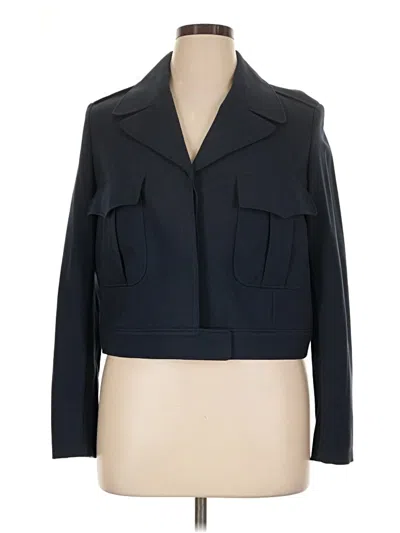 Pre-owned Anne Klein Blazer Jacket In Blue