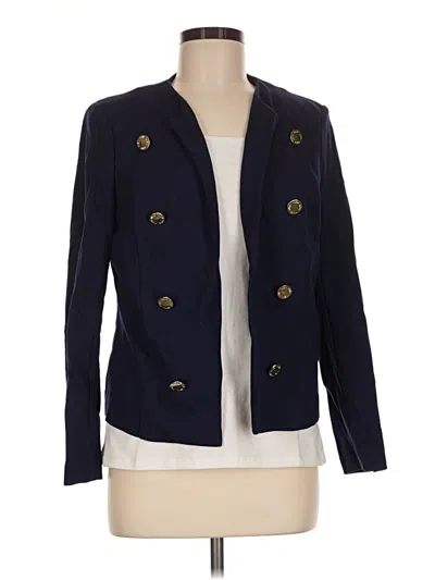 Pre-owned Anne Klein Blazer Jacket In Blue