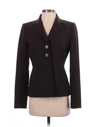 Pre-owned Anne Klein Blazer Jacket In Brown